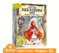 TEMU 1 Set de 8 Cuentos de Hans Christian Andersen en Inglés, Grandes Libros para Contar Cuentos para la Hora de Dormir