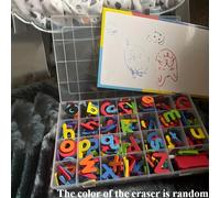 TEMU 1 Set de Herramientas Magnéticas de Ortografía Coloridas, Set de Ortografía de 104 piezas, 1 Set de 26 Mayúsculas y 3 Sets de 26 Minúsculas - Adecuado para la Educación