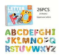 TEMU 1 Set de Mayúsculas Magnéticas, ABC de Alfabeto de Gran Tamaño para Nevera, Números Magnéticos y Símbolos Matemáticos, Imanes para Refrigerador, 26 piezas/Set