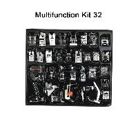 TEMU 1 Set de Prensatelas para Máquina de Coser Brother Singer, Kit de Piezas para Trenzar Ciega Cremallera Regla