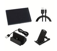 TEMU 1 SET Pantalla Mini USB Secundaria de 3.5 Pulgadas con Base Tipo-C, Monitor de de CPU RAM de PC de 3.5" + Soporte para Windows , Panel de Sensores de 11 piezas