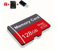 TEMU 1 Tarjeta de Memoria 128GB 64GB 32GB 16GB con y Adaptador, Micro TF Card Velocidad 8GB 4GB 2GB 1GB, A1 C10 para Tablet/Cámara/Móvil/Grabadora GPS/Audio del Auto/Consola de Juegos
