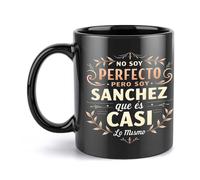 TEMU 1 taza de cerámica negra con en español - " , pero soy que es " - Diseño floral, 11 onzas, ideal para regalos de vacaciones, , Navidad o verano, solo a , accesorios para bar de café