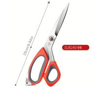 TEMU 1 tijera de costura profesional de acero inoxidable | Ultra afilada, , corte de precisión para sastrería, confección de prendas y manualidades - Duradera, , ambidiestra