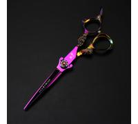 TEMU 1 Tijera Profesional de Peluquería con Mango de - Tijeras de Desbastar y Cortar para , Hojas Afiladas a Adecuadas para , , Salón - 6.0 Pulgadas