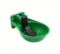 TEMU 1 ud. Bebedero automático de plástico duradero para y ovejas, bebedero para con válvula de acero inoxidable, bebedero resistente a los impactos para suministros de ganadería de y