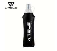 TEMU 1 ud., Botella de WRELS , grado alimenticio TPU, con boquilla y , plegable, adecuada para entrenamiento maratónico en pie o ciclismo
