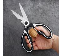 TEMU 1 ud. Tijeras de cocina domésticas avanzadas multifuncionales, para matar pescado, tijeras para para huesos, tijeras de acero inoxidable afiladas para alimentos