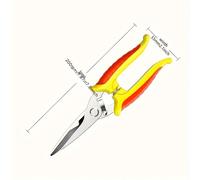 TEMU 1 ud. Tijeras para láminas de hierro, tijeras versátiles, tijeras de electricista, cortacables y tijeras para de cables de techo