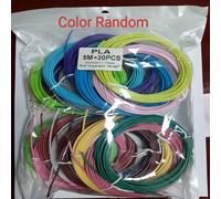 TEMU 10/20 Colores de Refills de Filamento PLA de Bolígrafo 3D, Filamento de impresión de calidad de 1,75 mm para impresora 3D y bolígrafo 3D, 16 pies color