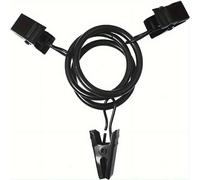 TEMU 10/20pcs Anillos de cortina de metal con clips, ganchos de cortina, clips de cortina con anillos, anillos de cortinas que se a diámetro 5/8in barra de cortina