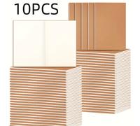TEMU 10/20pcs Cuadernos en al por Mayor, A5 para Diarios y Composición, 8.07x5.5-Pulgadas Set de Viaje Ideal Para Trabajo o Escritura - Regalo Navideño O Halloween