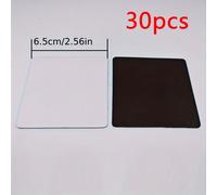 TEMU 10/30/50pcs Imanes de Sublimación para Cocina, Nevera o Decoración de Puerta de Horno Microondas u Oficina - Forma Cuadrada, Material de Papel, Impresión