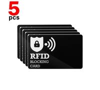 TEMU 10/5 Piezas de Tarjetas, Protector RFID Premium para Tarjetas de Débito, Crédito y Pasaporte NFC Sin , Diseño Inteligente y Delgado, Ideal para Carteras/Bolsos, para Hombres y Mujeres