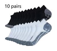 TEMU 10 de Calcetines Deportivos Casuales Unisex | Malla Transpirable, Diseño de Talón Reductor de , Tejido, Lavable a Máquina, Disponibles en Múltiples Colores