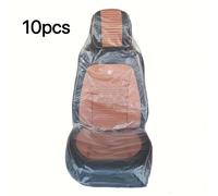 TEMU 10 Fundas Desechables para Asientos de Coche - Cubiertas Protectivas de PVC Engrosado, Resistentes al y Duraderas para el (No Lavables)