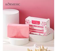 TEMU 10× Jabón Niacinamida Rosa Sakura | Contiene Colágeno, Escualano, Centella Asiática, Control de Grasa, Limpieza Profunda, Piel , Duradera, para Viajes , para Todo Tipo de Piel y