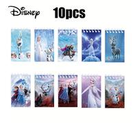 TEMU 10 Mini Cuadernos de Disney Frozen Elsa Princess Series con Notas Adhesivas Portátiles, Diseñados para Uso en , Perfectos como Regalos de o Regalos de Navidad y