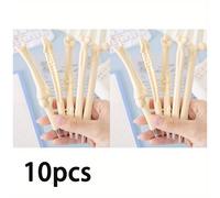 TEMU 10 Piezas de Bolígrafos de Hueso, , Punta Retráctil Ergonómica - ¡Regalo para Enfermeras, y Suministros de Oficina!
