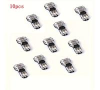 TEMU 10 piezas de conector D- T2, latón, montaje en , conector rápido, sin soldadura, sin pelar, enchufe automático, sin carga, sin batería, para accesorios eléctricos