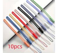 TEMU 10 piezas de cordones universales para fundas de teléfono, correas de muñeca coloridas, correas elásticas antipérdida, muy adecuadas para teléfonos, cámaras y accesorios de llaves
