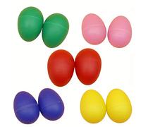 TEMU 10 piezas de maracas de plástico para de percusión, huevos de Pascua con , aprendizaje de , pintura DIY (5 )