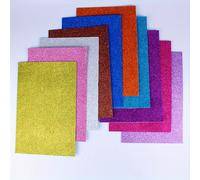 TEMU 10 Piezas, Hoja De Espuma Con , Espuma De Manualidades Tamaño Carta, Espuma EVA , Tablero De Esponja Colorido Y ( * 7.87 Pulgadas)