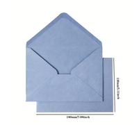 TEMU 10 sobres de papel con goma para invitaciones, sobres para tarjetas de agradecimiento, sobres para tarjetas de Navidad, sobres de papel