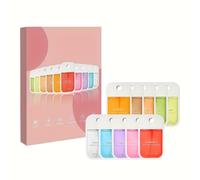 TEMU 10-Unidades de Desinfectante de Manos Portátiles para Viaje - Portátiles, Sin , a Base de Alcohol, 45ml, Multiusos, de PVC, Ideales para Camping y Senderismo al , Sin Necesidad de Electricidad