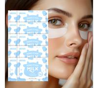 TEMU 10 unidades de Mascarilla de Ojos LAIKOU de Leche 6g, Reafirmante y Suavizante del de Ojos, Hidratante y Nutritiva, Regalo de de la Piel