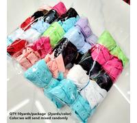 TEMU 10 yardas/paquete, colores surtidos al , 2 yardas por color. Broches a presión, topillones, tiras de tela, cierres ocultos, ribetes para prendas, cintas de botonadura, cierres invisibles