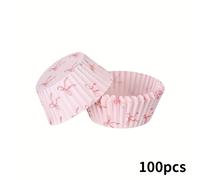 TEMU 100/200/300 moldes para muffins y cupcakes de 5x3 cm, suministros para hornear en casa, ideales para , , San Valentín y diversas ocasiones