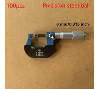 TEMU 100 bolas de acero de precisión - tamaños 5mm/6mm/8mm, pulidas, ideales para ingeniería , componentes mecánicos y proyectos DIY. Rodamientos de precisión, superficies pulidas, duraderas