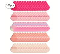 TEMU 100 Bolsas de Artículos de . 100 Esponjas de Maquillaje de para Borla de Polvo. Hechas de Terciopelo Ultra , Diseñadas Específicamente para Dar Forma, Áreas de y Esquinas