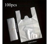 TEMU 100 Bolsas de Plástico con Resistentes - Bolsas Transparentes de Resistencia para , Tiendas de y Vendedores de E-commerce - Paquete de 100 (Duraderas y Ligeras)