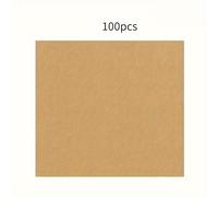 TEMU 100 hojas de papel sin blanquear de 8x8 pulgadas para hornear, cocinar y freír - para y más - Fácil de limpiar y manipular, para hornear | Papel reutilizable | Hojas de papel reutilizables