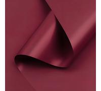 TEMU 100 Hojas/paquete, Papel Oya de un solo color, Papel para envolver , Estilo coreano de cara para envolver regalos florales, Juego completo de materiales DIY para flores