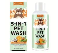 TEMU 100 ml de Jabón Corporal 5 en 1 para Mascotas, en una variedad de de plantas, champú , limpieza , , hidratante, , cuidado, que tu mascota tenga un pelo y esponjoso, exuda un encanto