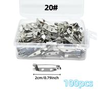 TEMU 100 Piezas de Bases Antioxido para Manualidades DIY, 2cm/3.2cm