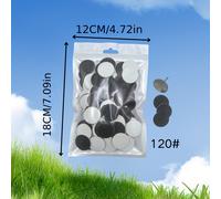 TEMU 100 Piezas de Discos de de Repuesto con Metálico, 25mm Cabezales de Lima para Pedicura, Almohadillas de Recargables para Eliminar Piel , Accesorios para Máquina Eléctrica de Manicura y Pedicura