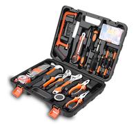 TEMU 100 piezas de juego de herramientas profesionales, incluyendo y sierra, etc., juego de herramientas de desmontaje - Adecuado para bricolaje - Reparación de coches, del hogar - Juego familiar