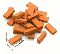 TEMU 100 piezas de mini bloques de construcción para mesa de arena, materiales para modelos de construcción, ideales para de muñecas, paisajes en miniatura, jardines de y ferrocarriles .