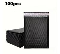 TEMU 100 Sobres de Negros, Bolsas Autoadhesivas de Polietileno de 4x7 Pulgadas, Sobres Acolchados y Bolsas de Envío para Pequeñas Empresas, Embalaje Duradero