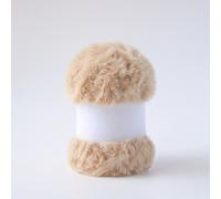 TEMU 100g Hilo de Lana Sintética y Esponjosa a Visón para Tejer Mohair para Bufanda, Suéter o Chal