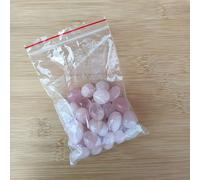 TEMU 100G Piedras de Natural Pulidas, Chips de Cristal Compatible con Herramientas (9-15Mm)