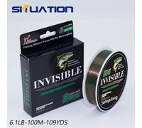 TEMU 100M-109YDS Línea de Pesca Mágica Increíble Invisible 3D Línea Principal Sub Línea Ultra Duradera Velocidad de Tensión Corte Nylon de Agua con Características Competitivas de Cambio de Color