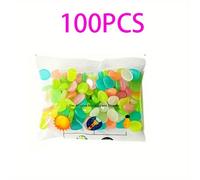 TEMU 100pcs/300pcs/500pcs Piedras que en , guijarros luminosos multicolores, luminosas para decoración exterior de jardín, estanque, , césped y patio
