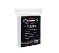 TEMU 100Pcs 66x92mm Fundas Transparentes para Tarjetas Penny, Fundas Protectoras para Tarjetas de Béisbol, Tarjetas de Juego y Tarjetas de Intercambio, Película de Plástico para Tarjetas Suaves