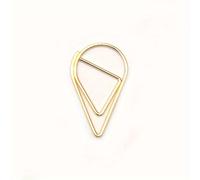 TEMU 100pcs Clips de Papel de Dorada - Suministros de Oficina y de Metal, Pines de Marcapáginas Pequeños para Documentos y Papeles de Prueba