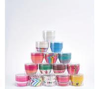 TEMU 100pcs Forros para Cupcakes Premium - Gruesos, Papel Anti-grasa para Muffins y Tartas - Esenciales de Cocina